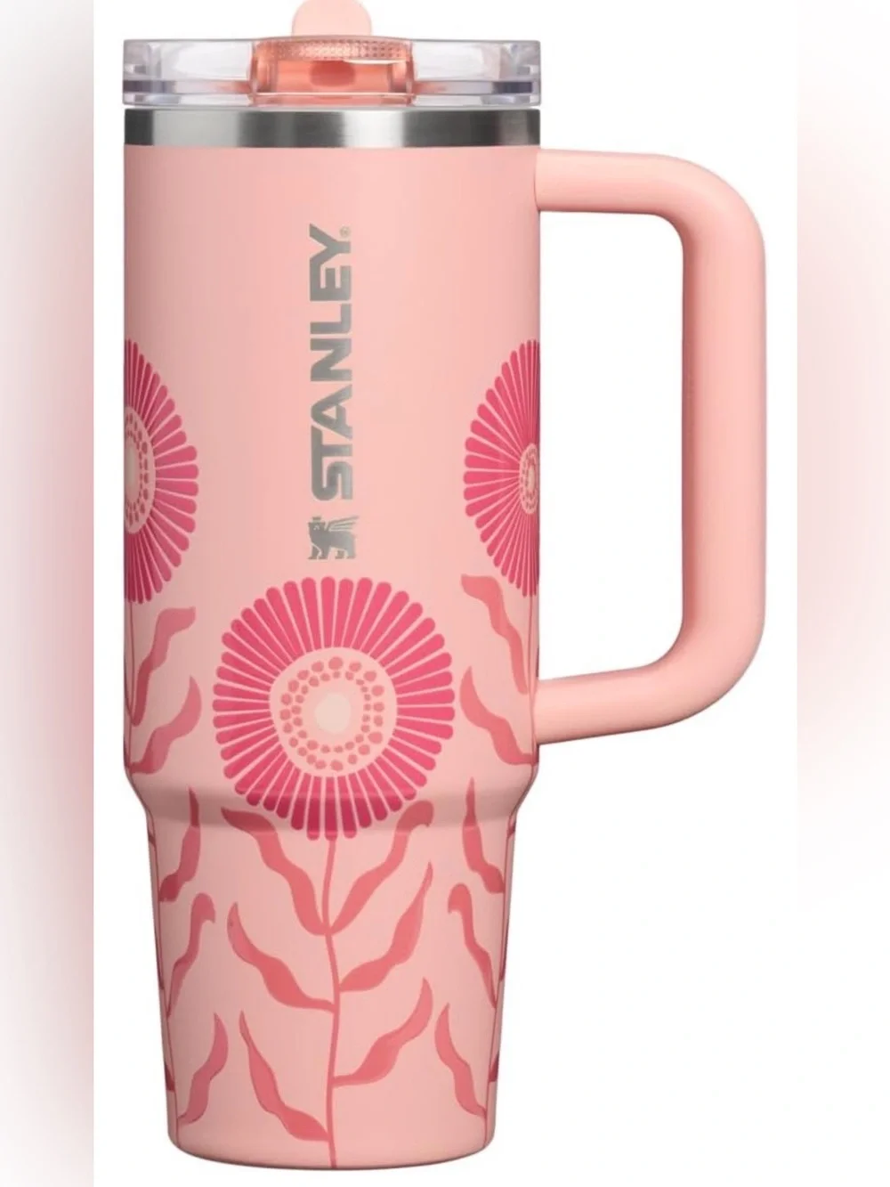 Low Start 8/23! Stanley Blush Pink Travel Mug with Flip Straw Lid